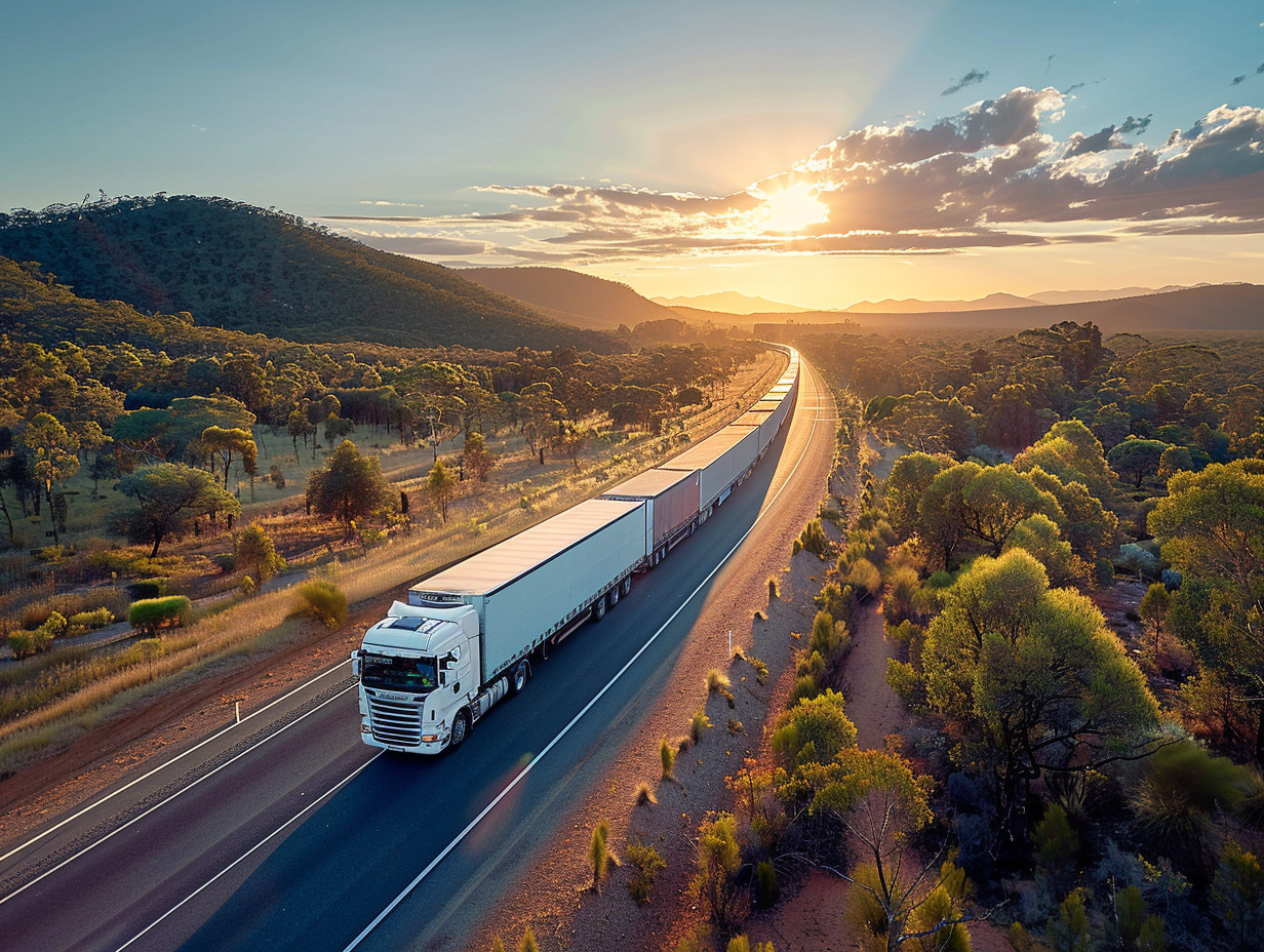 road trains  australie