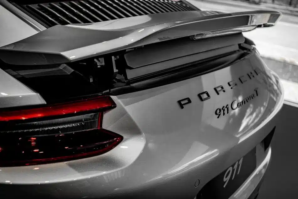 grey Porsche 911 Carrera