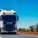 Camion circulant sur une route