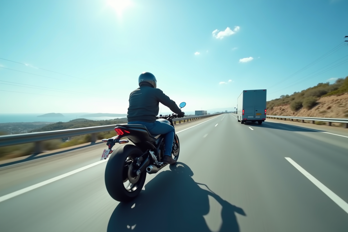 moto autoroute