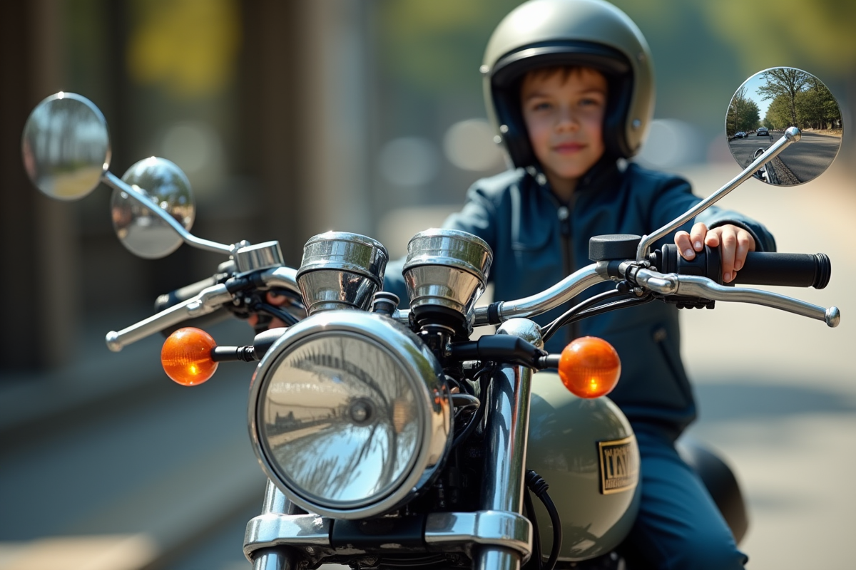 moto début
