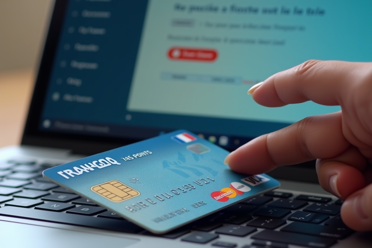 Carte de permis de conduire sur clavier d'ordinateur avec pointage