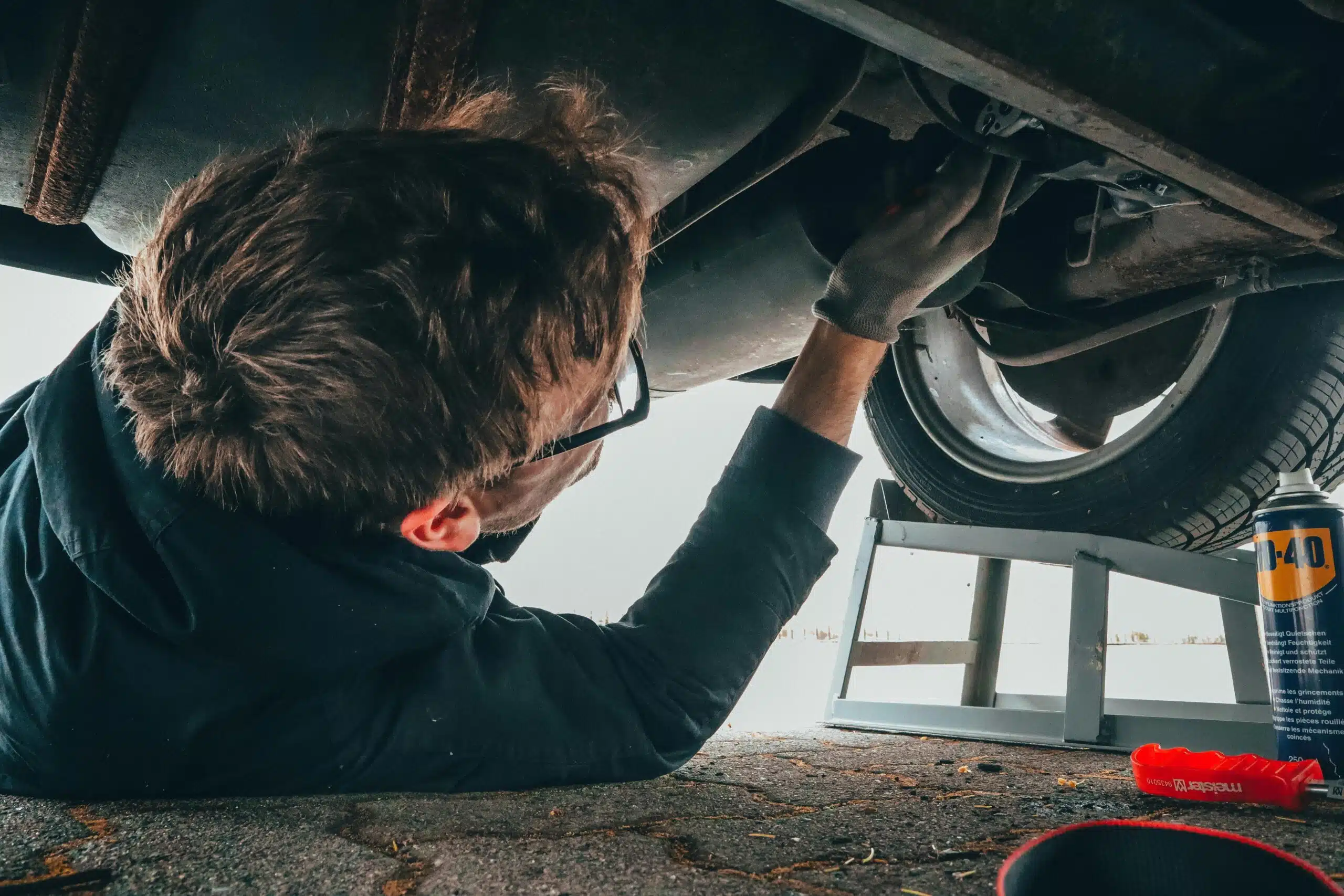 réparation d'une voiture