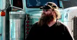 un chauffeur de camion